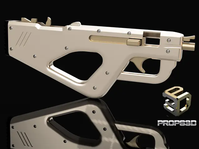 Full Auto Rubber Band SMG — modelo 3D