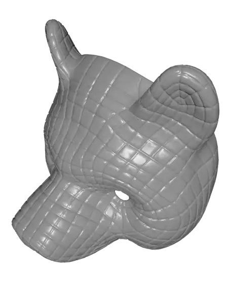 Squid Game Bear Mask — modelo 3D