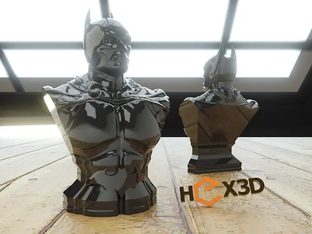 Another Batman Bust (HD) Arkham — modelo 3D