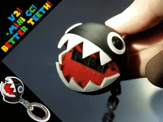 Chain Chomp - V2 Update + Mini Version! — modelo 3D