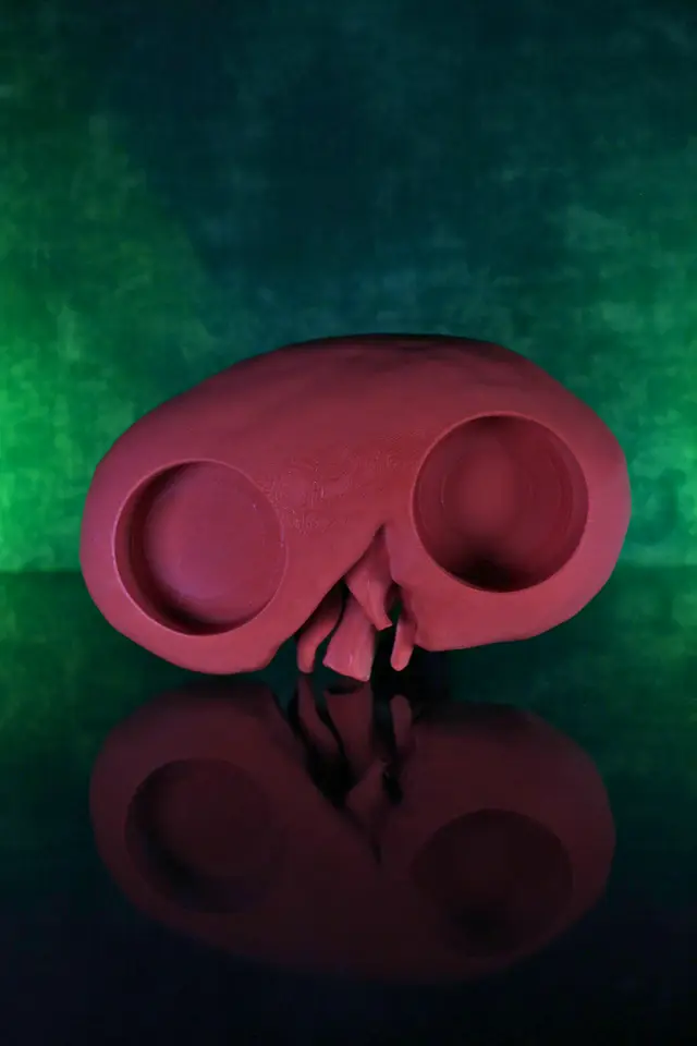 Full Kidney Tea Light (Pre Supported) — modelo 3D