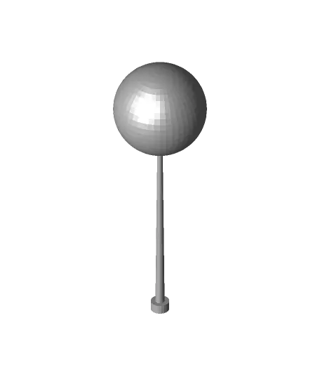 Pin Support Challenge — modelo 3D