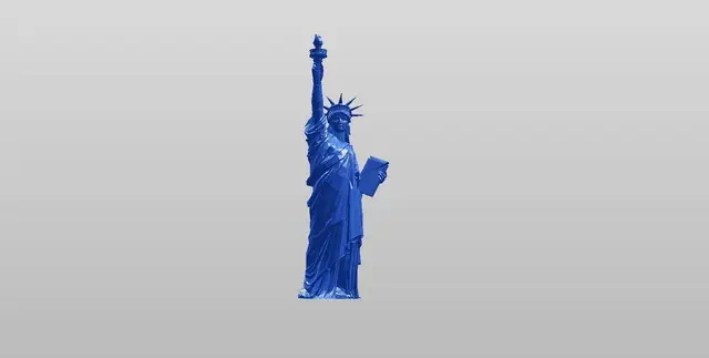 statue of liberty — modelo 3D