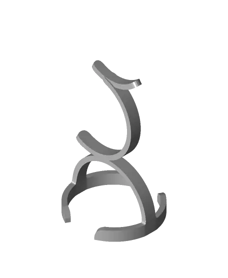 Star Headphone Stand — modelo 3D