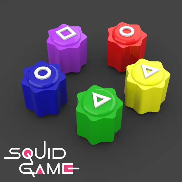 GONG-GI from Squid game — modelo 3D