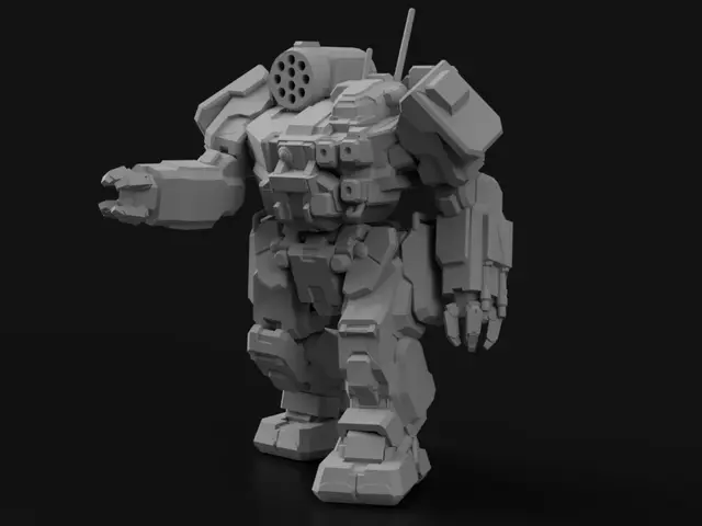 TDR-5SE Thunderbolt for Battletech — modelo 3D