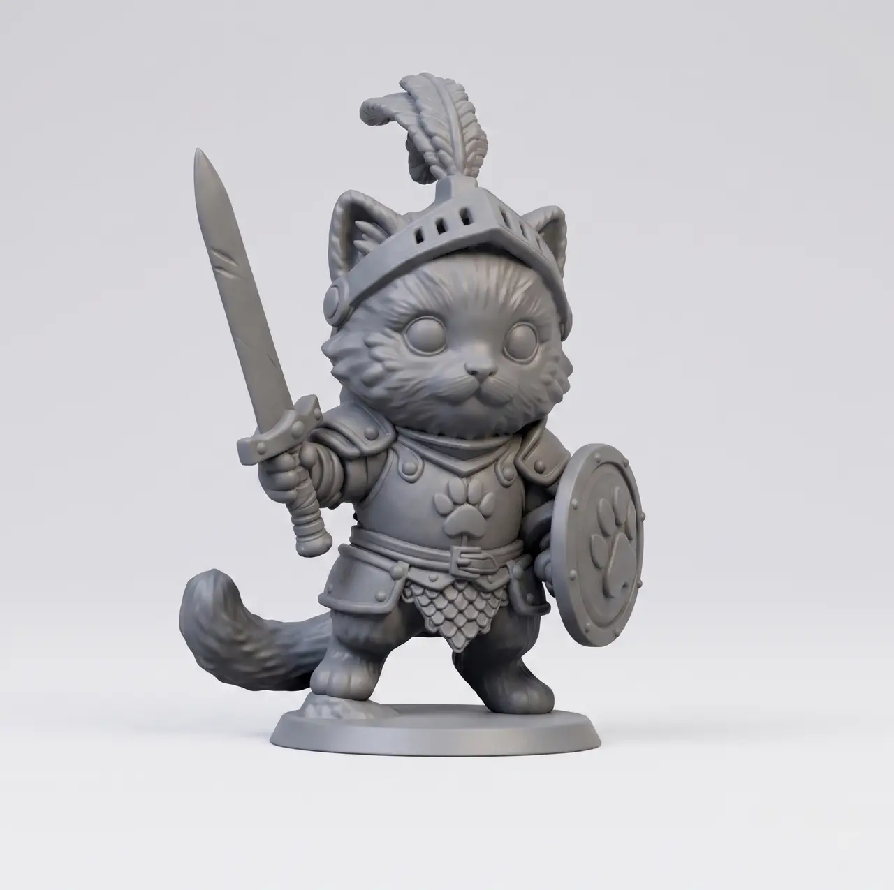 Sir Biscuit, the Fluffy Defender — modelo 3D