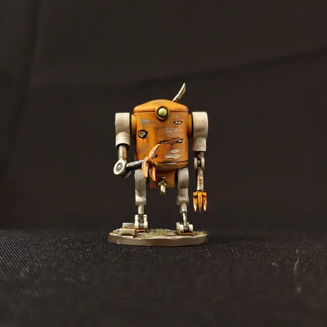 Robot construct - kettleclaw (two poses) — modelo 3D