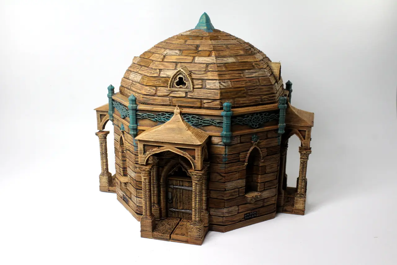 OpenForge 2.0 Mausoleum — modelo 3D