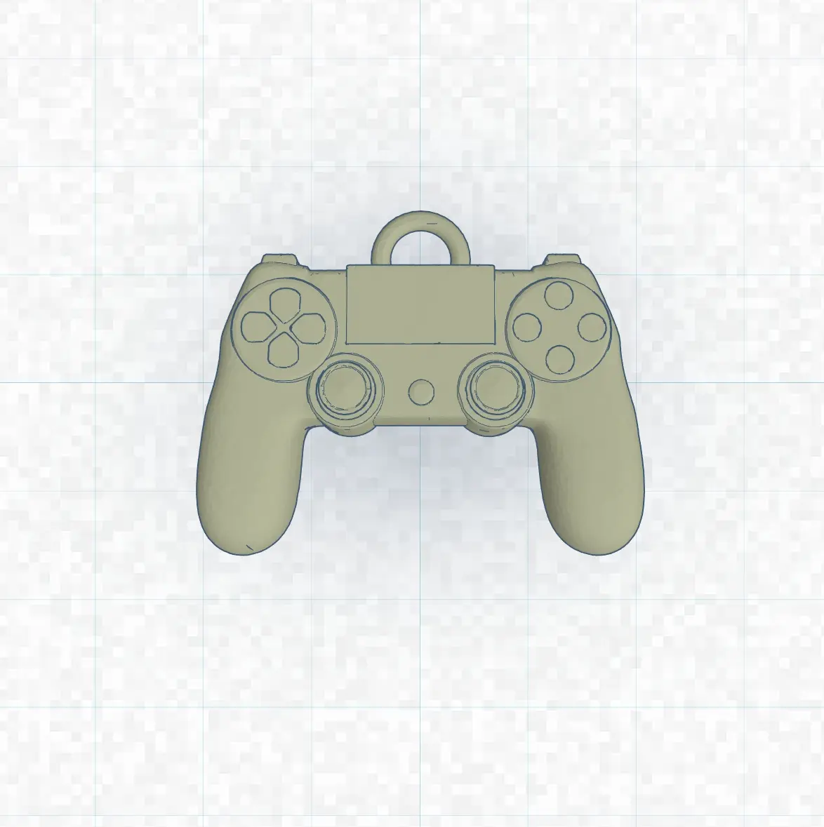 Video Game Controller Ornament — modelo 3D