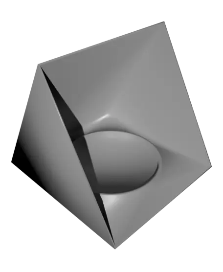 Small Table/Bedside Lamp - LumaRest — modelo 3D
