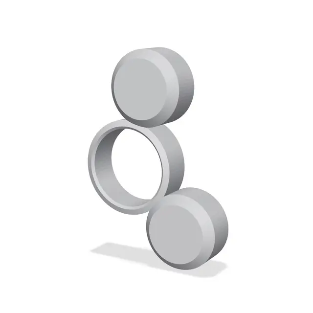 Fidget+spinnner+for+28mm+diameter+bearing.stl — modelo 3D