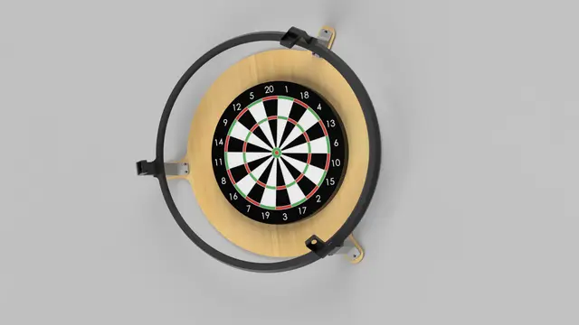 Darts Camera and LED Ring mount by 3DEngelen. — modelo 3D