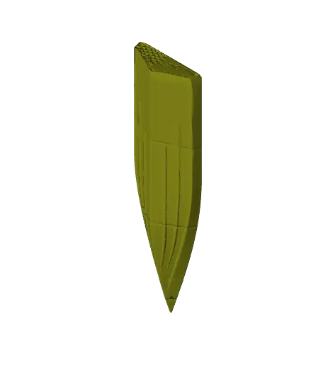 RC Boat V Hull Self Righting — modelo 3D