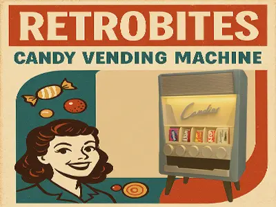 RetroBites Vending Machine — modelo 3D