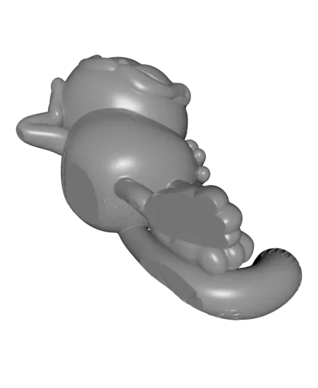 Garfield — modelo 3D