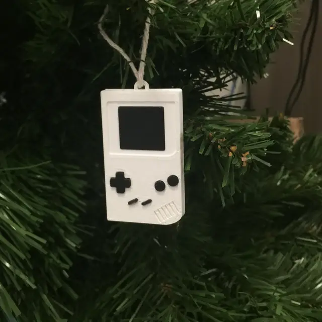 Gameboy Christmas Tree Ornament — modelo 3D