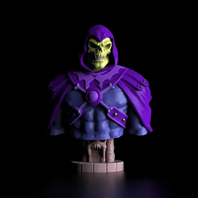Skeletor Bust — modelo 3D