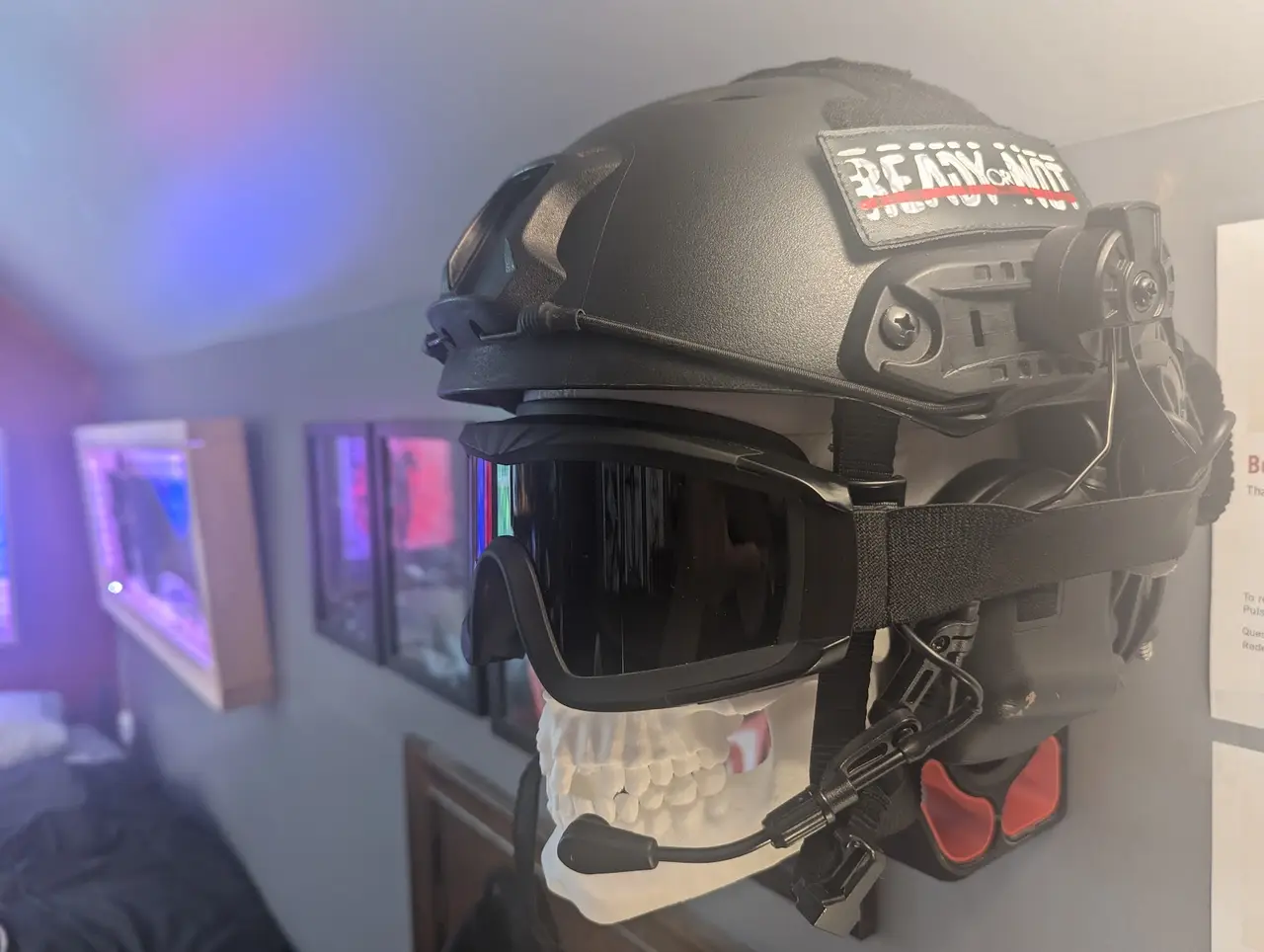 Skull Helmet Holder — modelo 3D