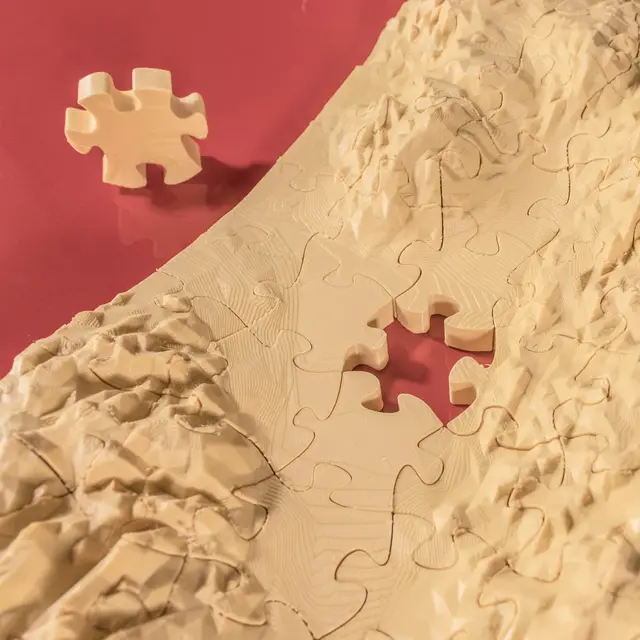 3D Puzzle // Death Valley — modelo 3D
