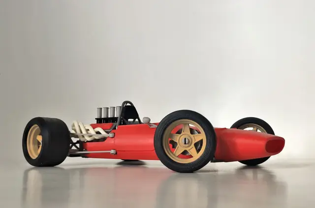 SCARBO SVF1 Race Car Model — modelo 3D