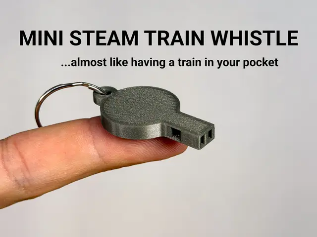 Mini Steam Train Whistle — modelo 3D
