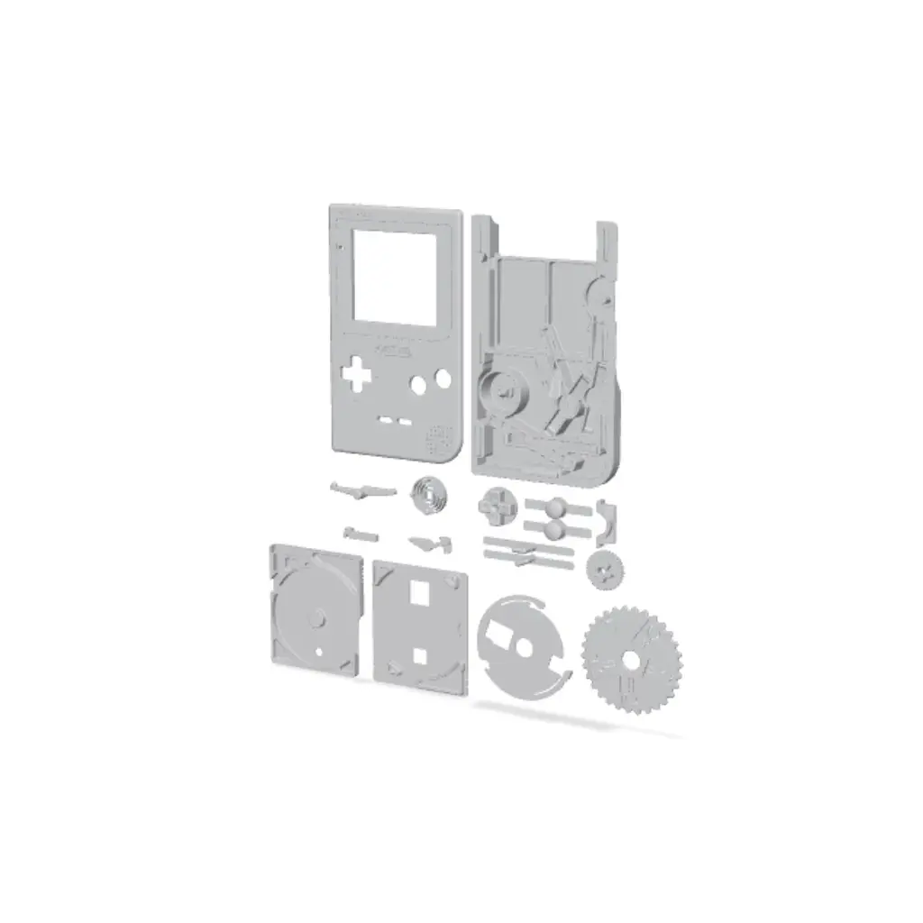 CARD BOY – GAME BOY INSPIRED MICRO SD HOLDER (5 CARDS PER CARTRIDGE) — modelo 3D