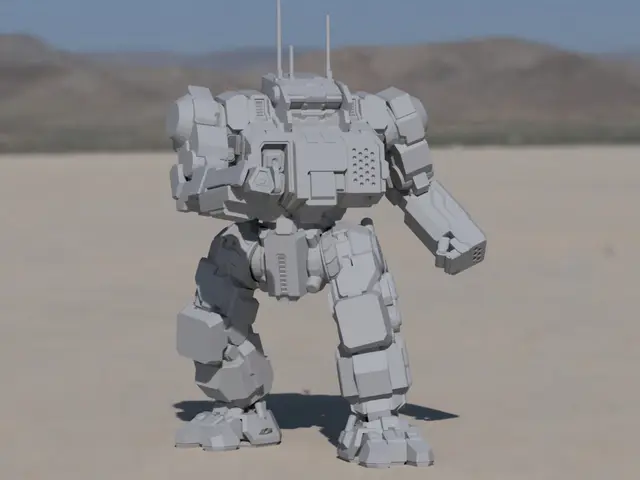 HGN-732 Highlander for Battletech — modelo 3D