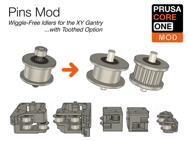 CORE One Pins Mod (Gen 1, Gen 2) — modelo 3D