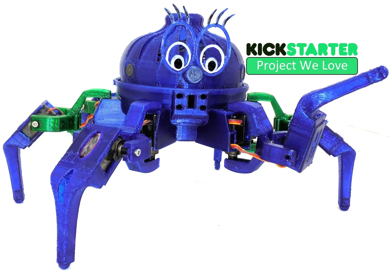 Vorpal The Hexapod Walking Robot — modelo 3D