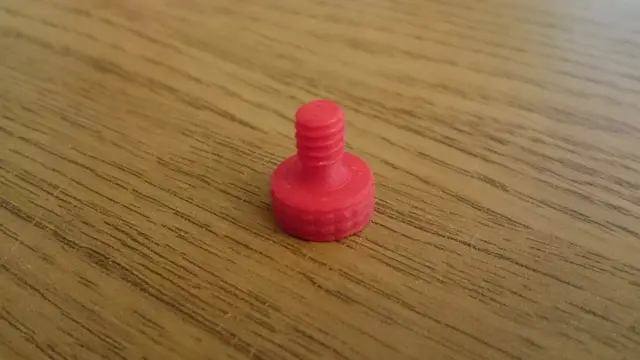 Camera screw 1/4" — modelo 3D