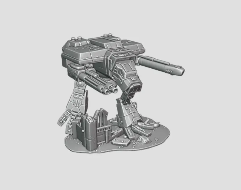 Warhound‑class titan from Warhammer. — modelo 3D