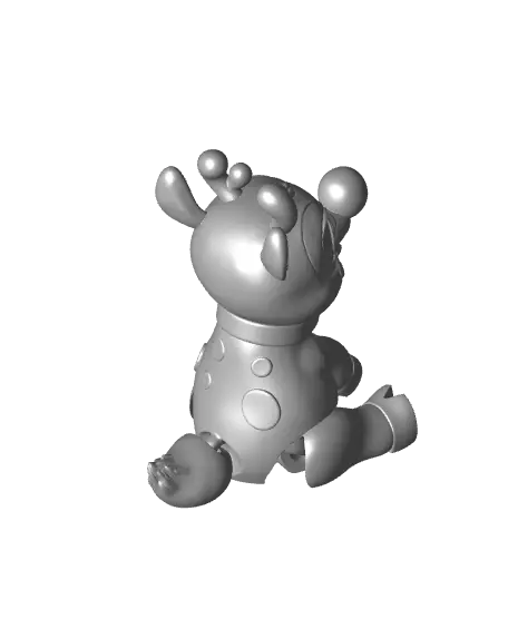 Baby Rudolph — modelo 3D