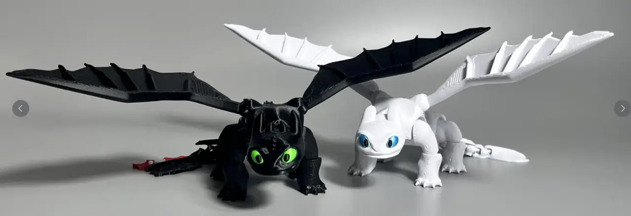 Toothless Dragon — modelo 3D