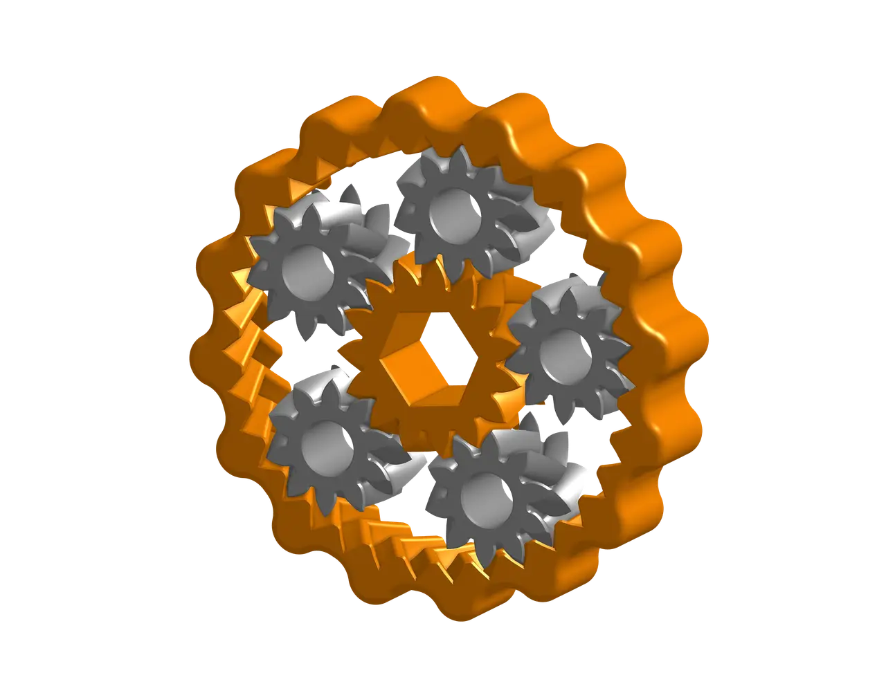 Fidget Drive — modelo 3D