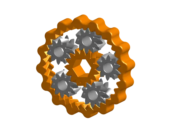 Fidget Drive — modelo 3D