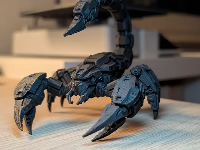 Detailreicher roboter skorpion — modelo 3D