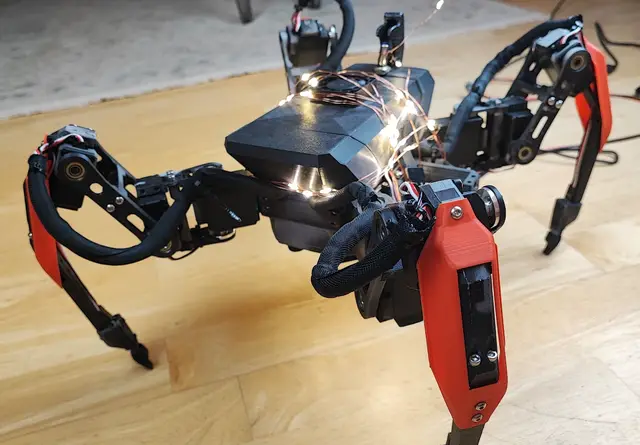 Hexapod Spider Robot — modelo 3D