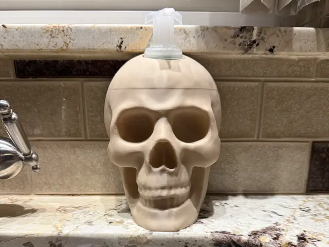 Skull Soap Holder – Fits Bath & Body Works — modelo 3D