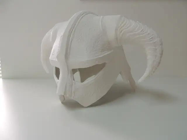 Dovahkiin Helmet Full Size Remix — modelo 3D