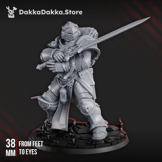 Battle Brother + painting guide — modelo 3D