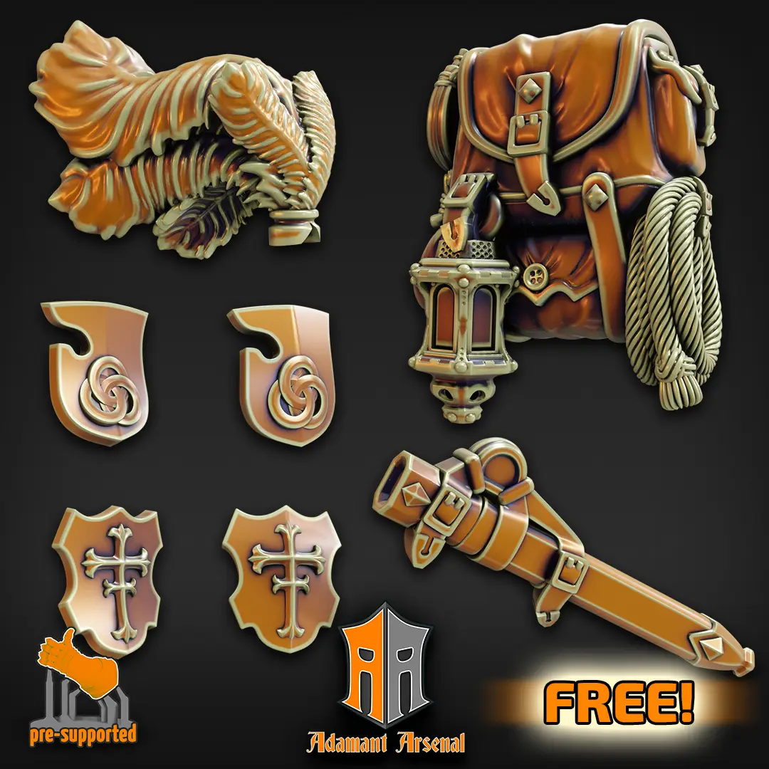 Valiant Knight - Upgrade Kit - Free Sample — modelo 3D