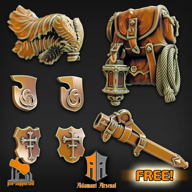 Valiant Knight - Upgrade Kit - Free Sample — modelo 3D