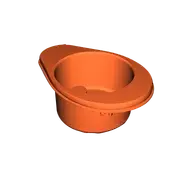 iveco stralis cup holder orginal — modelo 3D