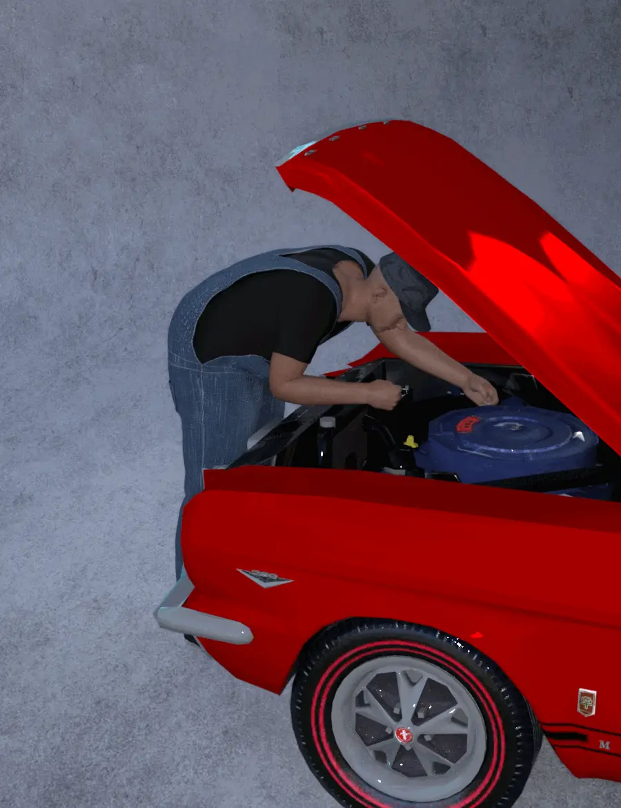 Mechanic — modelo 3D