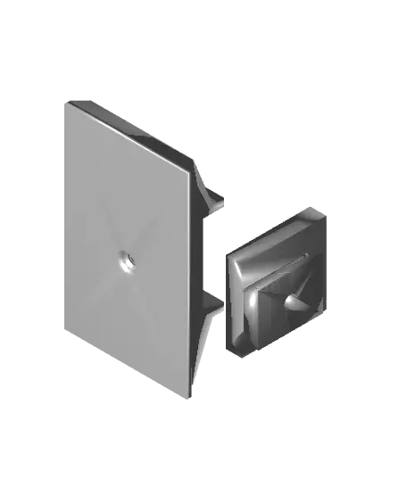 Action Camera Cage Tripod Quick Release Mount — modelo 3D