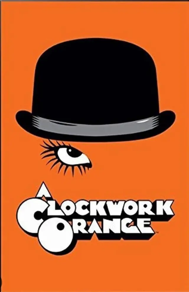 Clockwork orange movie and book poster — modelo 3D