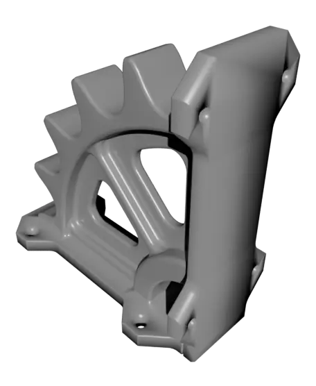 Gear Shelf Bracket — modelo 3D