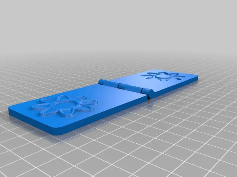 Customizable Embossing Stamp — modelo 3D