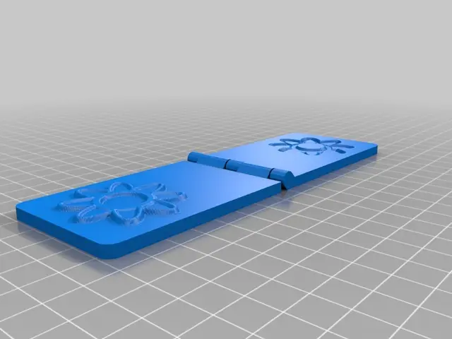 Customizable Embossing Stamp — modelo 3D